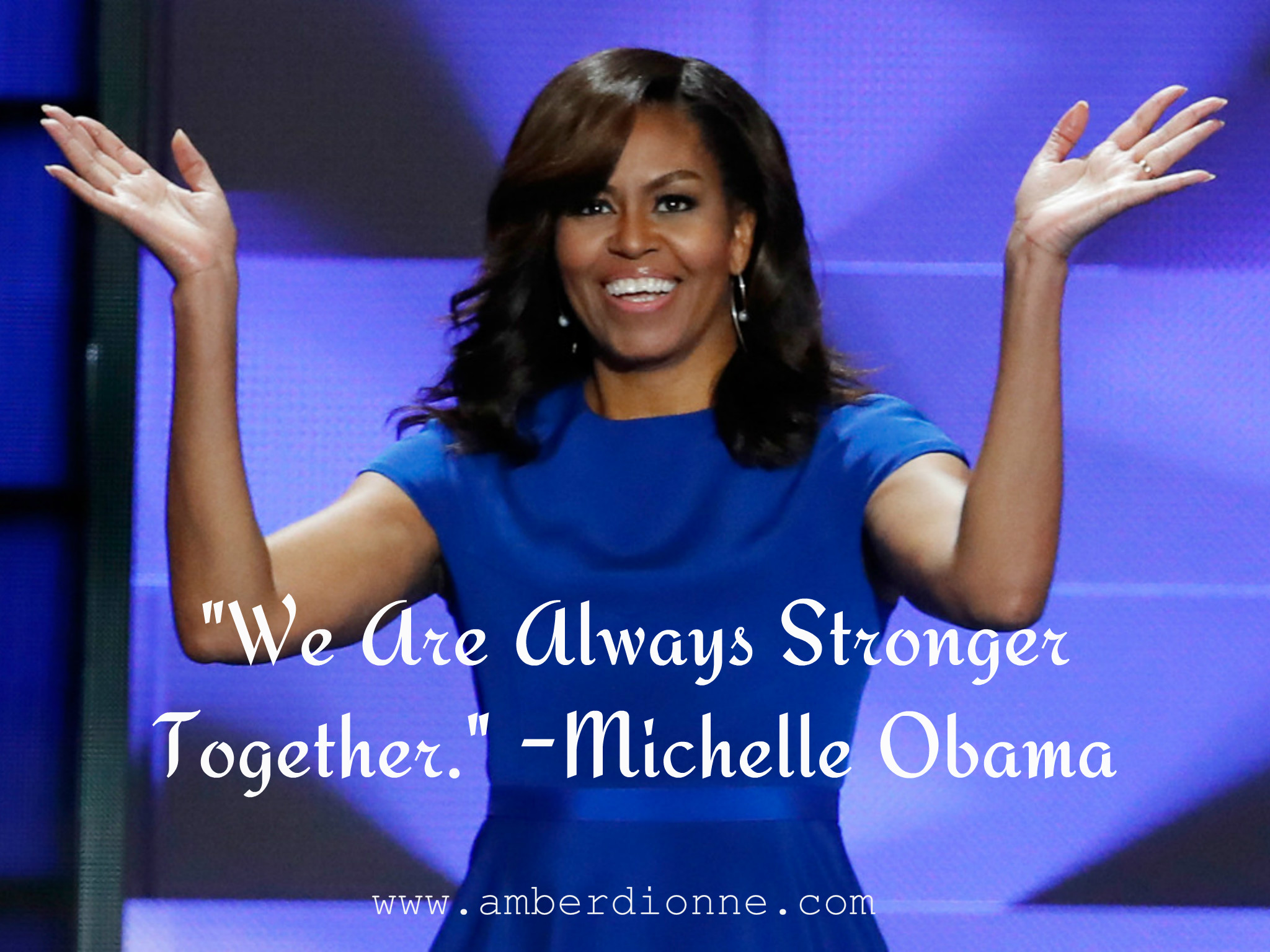 Michelle Obama 2016 DNC Amber Dionne